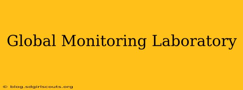 Global Monitoring Laboratory