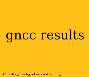 gncc results