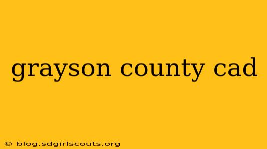 grayson county cad