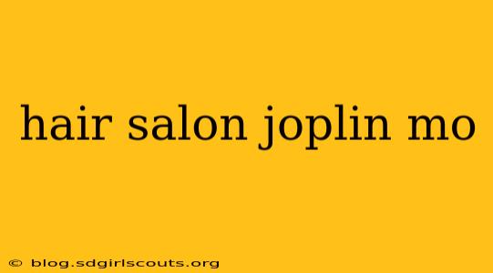hair salon joplin mo