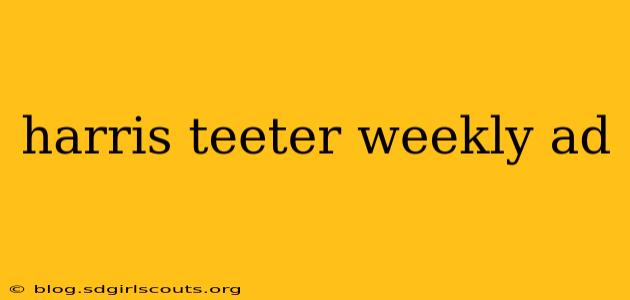 harris teeter weekly ad