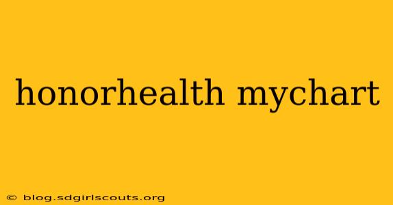 honorhealth mychart