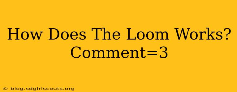 How Does The Loom Works?Comment=3