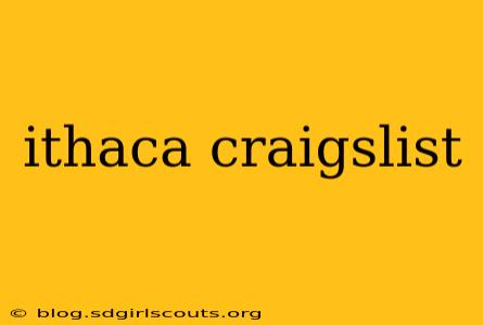 ithaca craigslist