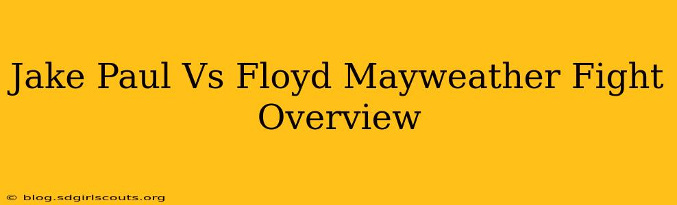 Jake Paul Vs Floyd Mayweather Fight Overview