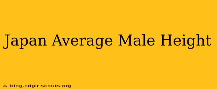 Japan Average Male Height