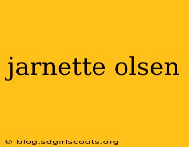 jarnette olsen