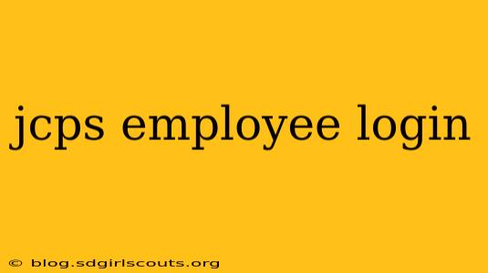 jcps employee login