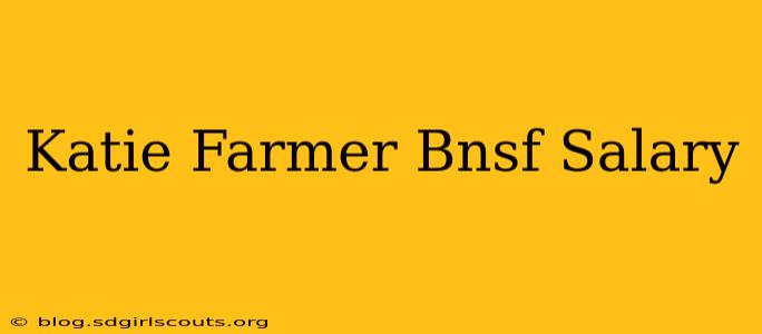 Katie Farmer Bnsf Salary