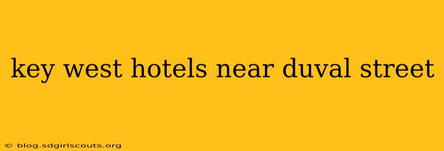 key west hotels near duval street