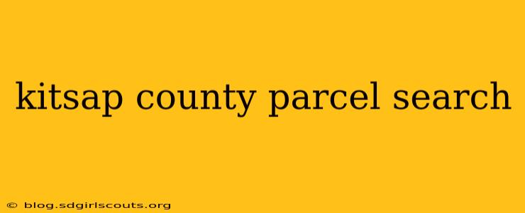 kitsap county parcel search