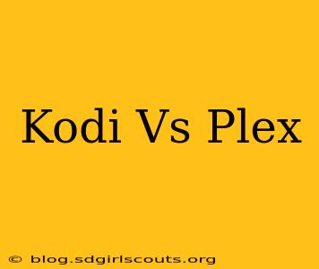 Kodi Vs Plex