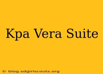 Kpa Vera Suite