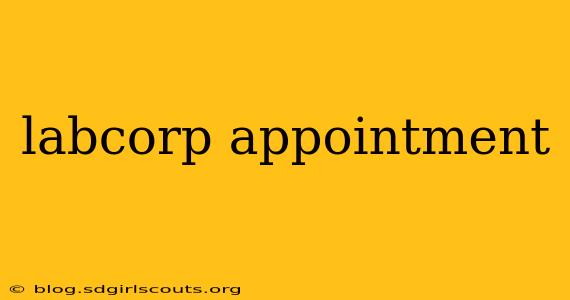 labcorp appointment