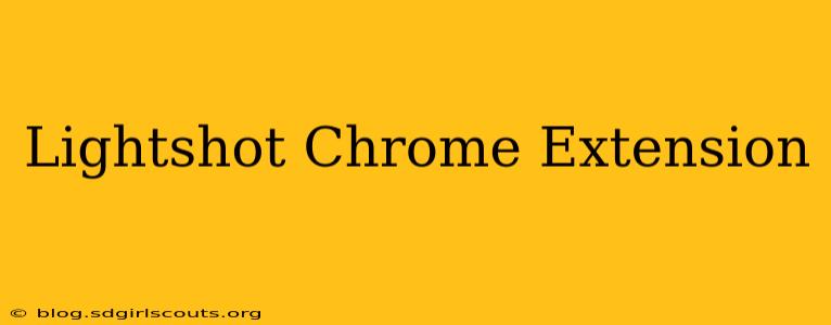 Lightshot Chrome Extension