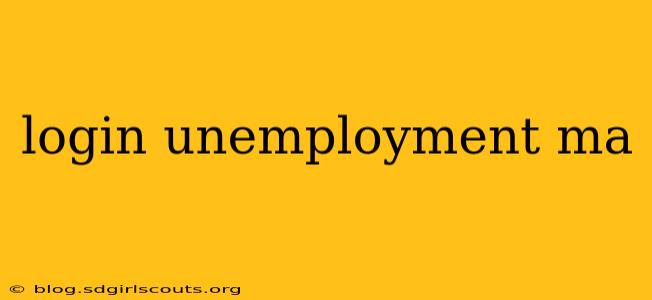 login unemployment ma