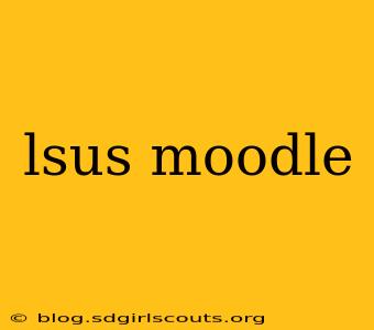 lsus moodle