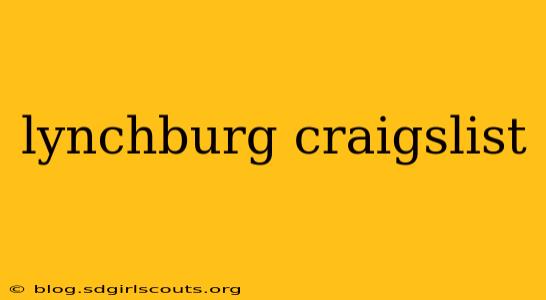 lynchburg craigslist