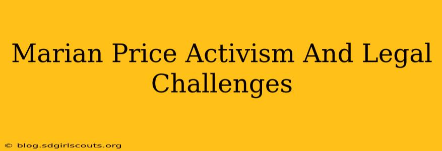 Marian Price Activism And Legal Challenges