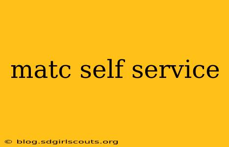 matc self service