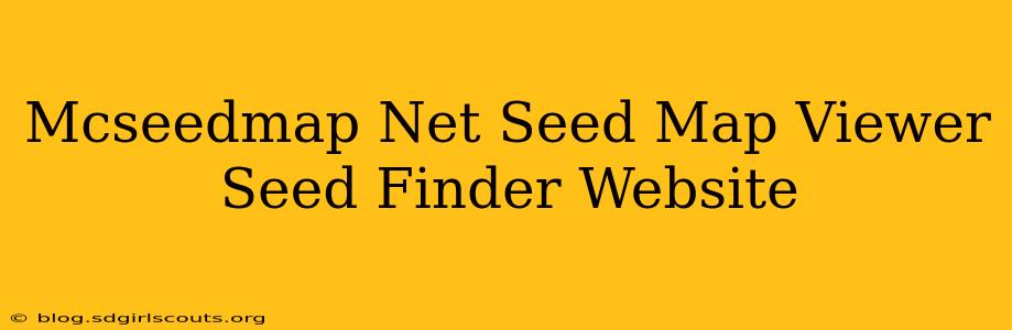 Mcseedmap Net Seed Map Viewer Seed Finder Website