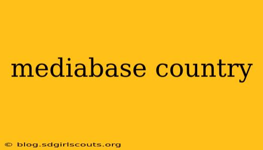 mediabase country