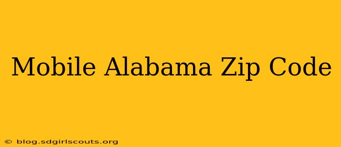 Mobile Alabama Zip Code