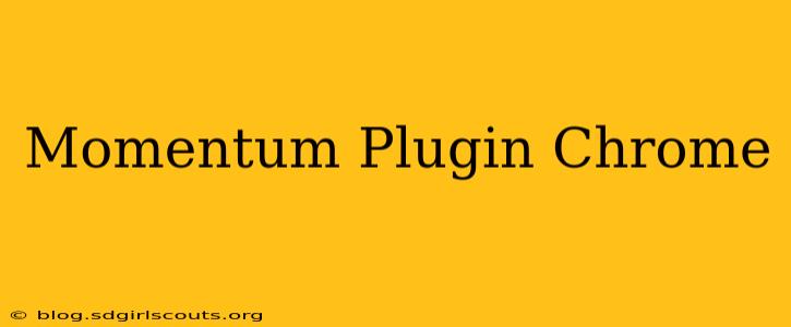 Momentum Plugin Chrome