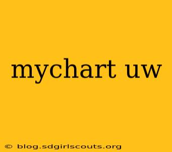 mychart uw