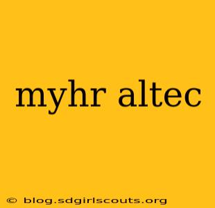 myhr altec