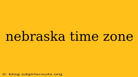 nebraska time zone