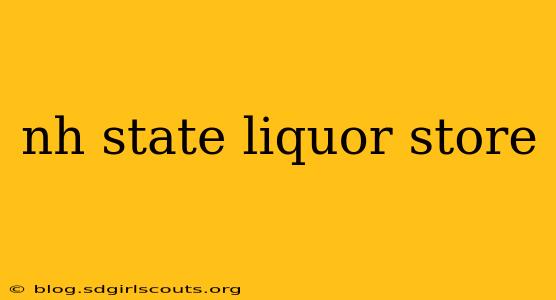 nh state liquor store