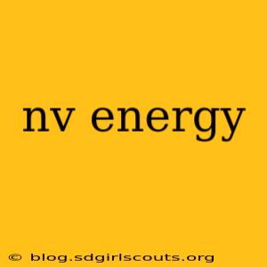 nv energy