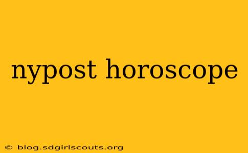 nypost horoscope