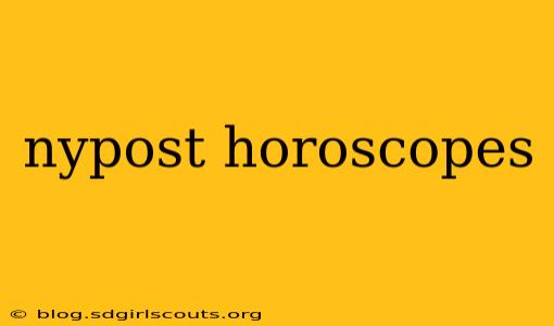 nypost horoscopes