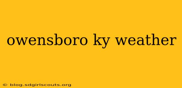 owensboro ky weather