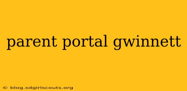 parent portal gwinnett