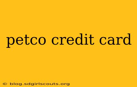 petco credit card