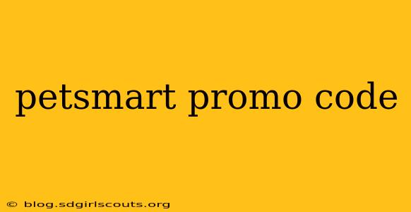 petsmart promo code
