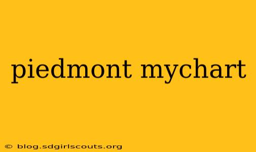 piedmont mychart