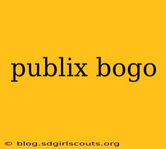 publix bogo