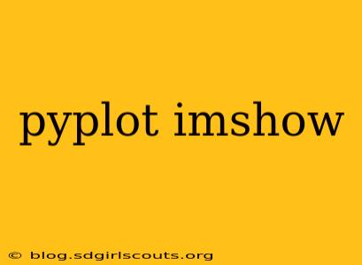 pyplot imshow