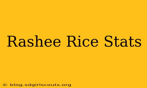 Rashee Rice Stats