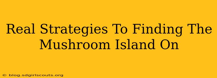 Real Strategies To Finding The Mushroom Island On