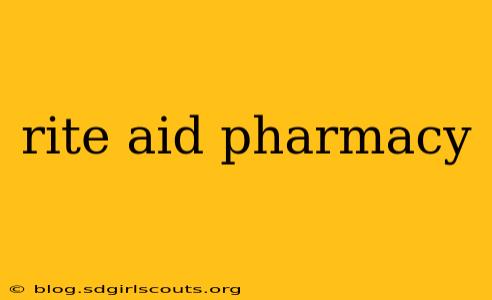 rite aid pharmacy