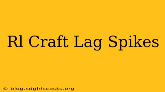 Rl Craft Lag Spikes