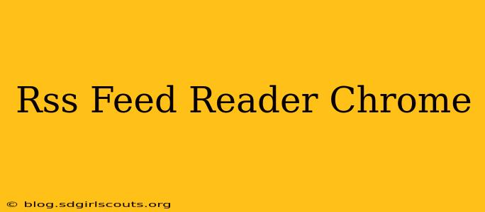 Rss Feed Reader Chrome