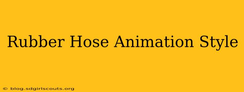 Rubber Hose Animation Style