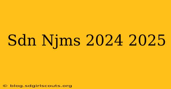 Sdn Njms 2024 2025