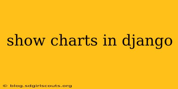 show charts in django
